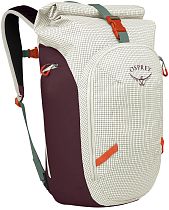 Рюкзак Osprey Transporter Roll Top Pack Mystery White/Moody Burgundy