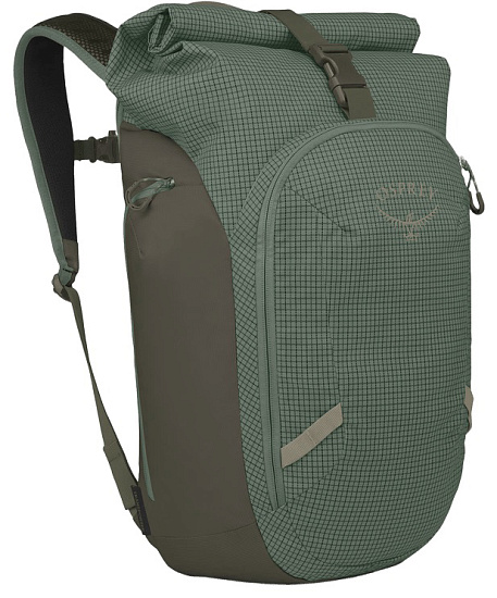 Рюкзак Osprey Transporter Roll Top Pack Pine Leaf Earl Grey - Фото 1 большая
