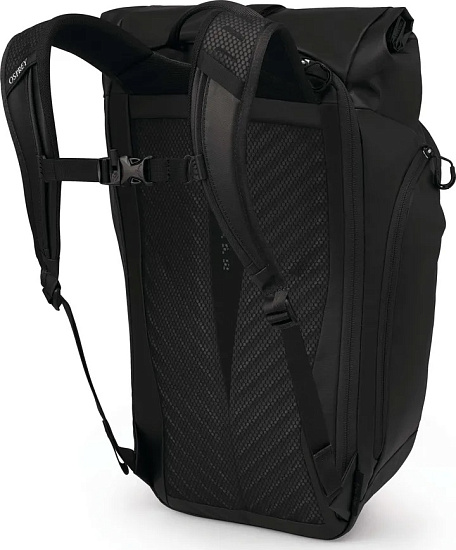 Рюкзак Osprey Transporter Roll Top Pack Raven Black Black - Фото 2 большая