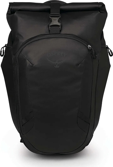 Рюкзак Osprey Transporter Roll Top Pack Raven Black Black - Фото 4 большая