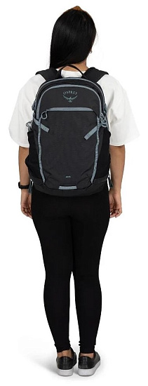 Рюкзак Osprey Axis 24 Black/Shale Grey - Фото 7 большая