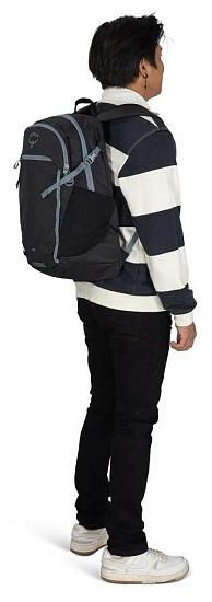 Рюкзак Osprey Axis 24 Black/Shale Grey - Фото 8 большая