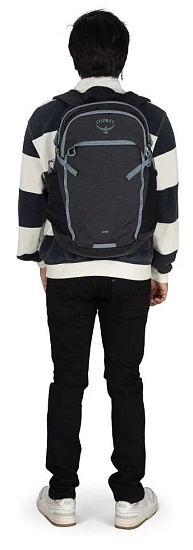 Рюкзак Osprey Axis 24 Black/Shale Grey - Фото 9 большая