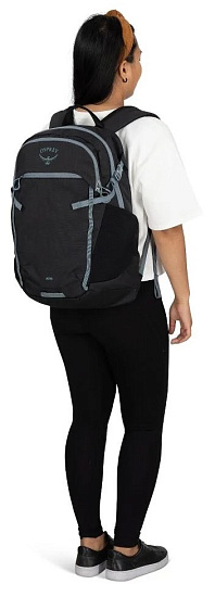 Рюкзак Osprey Axis 24 Black/Shale Grey - Фото 10 большая