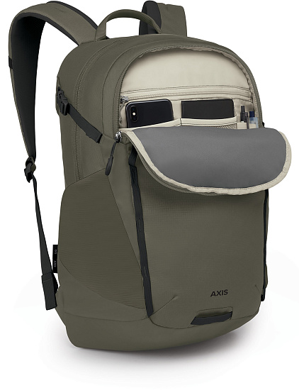 Рюкзак Osprey Axis 24 Earl Grey - Фото 3 большая