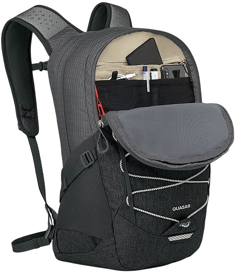 Рюкзак Osprey Quasar Phantom Grey Heather - Фото 3 большая