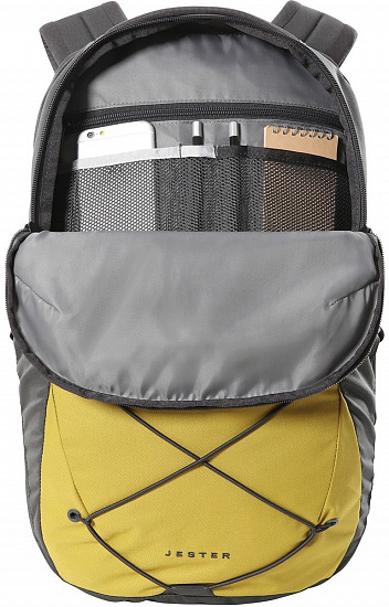 Рюкзак The North Face Jester Asphalt Grey-Matcha Green - Фото 4 большая