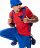 Рюкзак The North Face Borealis Classic Horizon Red-TNF Blue - Фото 9 малая
