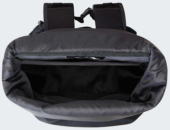 Рюкзак The North Face Base Camp Voyager Rolltop Tnf Black/Asphalt Grey - Фото 2 большая