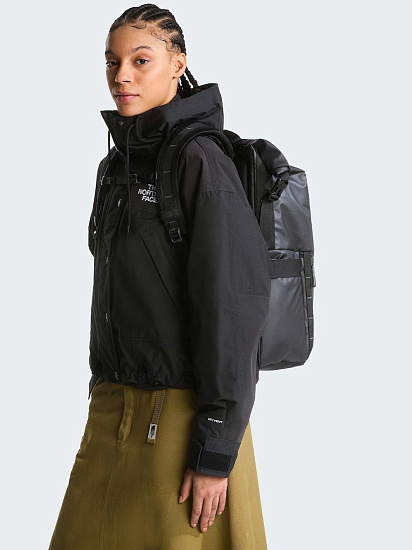 Рюкзак The North Face Base Camp Voyager Rolltop Tnf Black/Asphalt Grey - Фото 7 большая