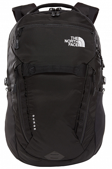 Рюкзак The North Face Surge TNF Black - Фото 4 большая