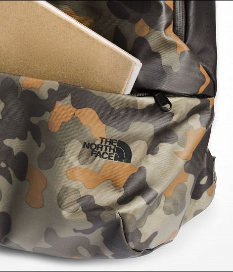 Рюкзак The North Face BTTFB New Taupe Green Macrofleck Print/TNF Black - Фото 2 большая