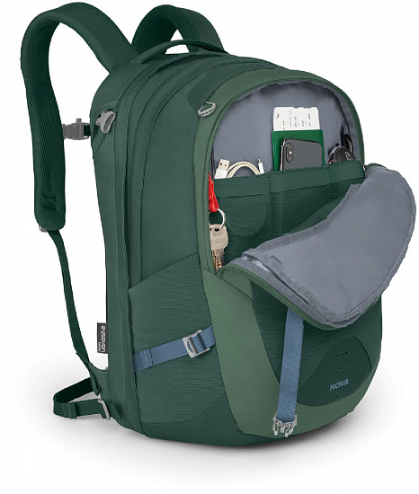 Рюкзак женский Osprey Nova Tortuga Green - Фото 3 большая