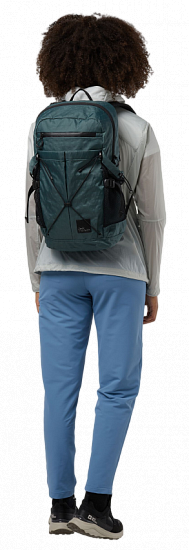 Рюкзак Jack Wolfskin Wandermood Pack 20 Slate Green - Фото 14 большая