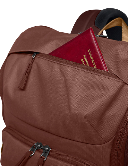 Рюкзак Jack Wolfskin Dachsberg Dark Mahogany - Фото 8 большая