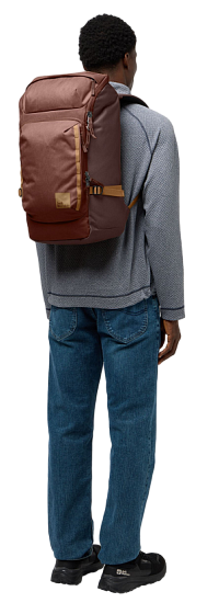 Рюкзак Jack Wolfskin Dachsberg Dark Mahogany - Фото 9 большая
