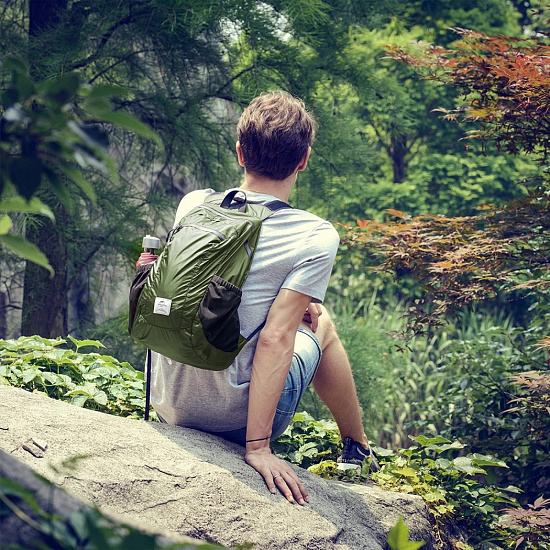 Рюкзак Naturehike Ultralight 18L Green - Фото 4 большая