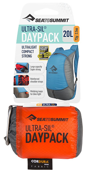 Рюкзак Sea to Summit Ultra-Sil Day Pack Orange - Фото 9 большая