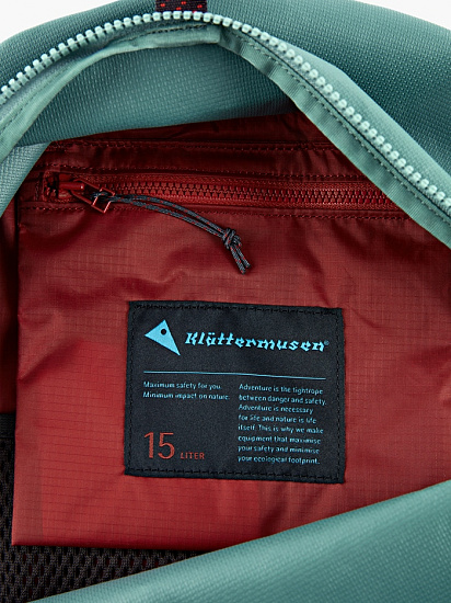 Рюкзак Klattermusen Bure 15 л Brush Green-Burnt Russet - Фото 13 большая