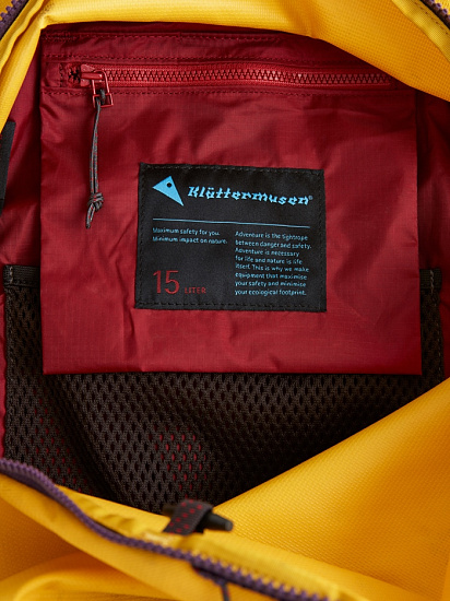 Рюкзак Klattermusen Bure Blot 15 Sulphur Heather - Фото 15 большая