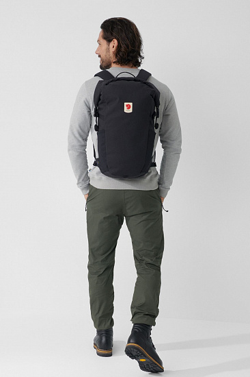 Рюкзак Fjallraven Ulvo Rolltop 30 Red Gold - Фото 3 большая