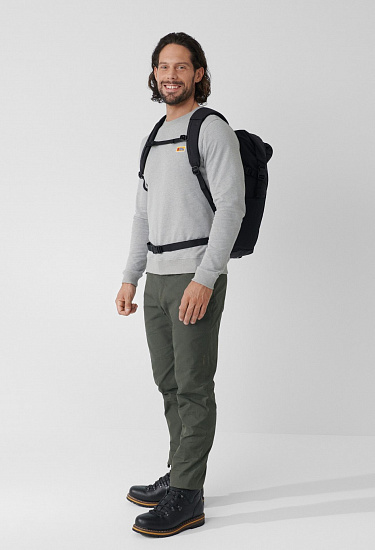 Рюкзак Fjallraven Ulvo Rolltop 30 Red Gold - Фото 4 большая