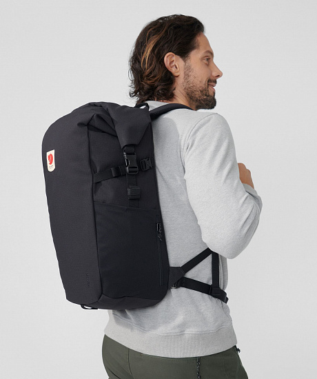 Рюкзак Fjallraven Ulvo Rolltop 30 Red Gold - Фото 5 большая