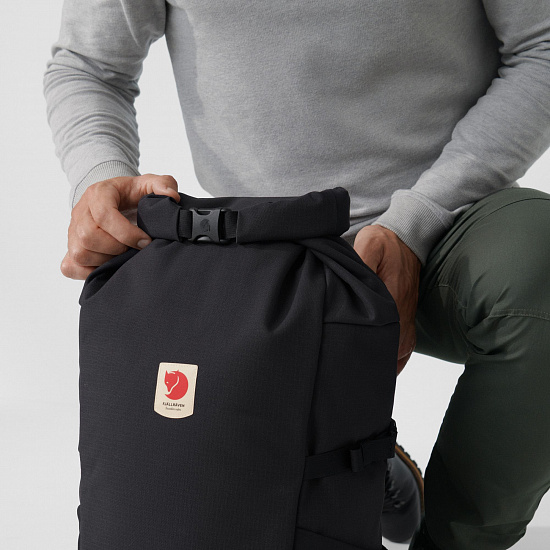 Рюкзак Fjallraven Ulvo Rolltop 30 Red Gold - Фото 11 большая