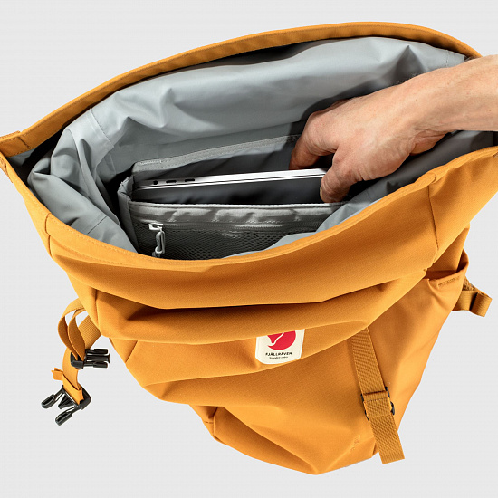 Рюкзак Fjallraven Ulvo Rolltop 30 Red Gold - Фото 13 большая