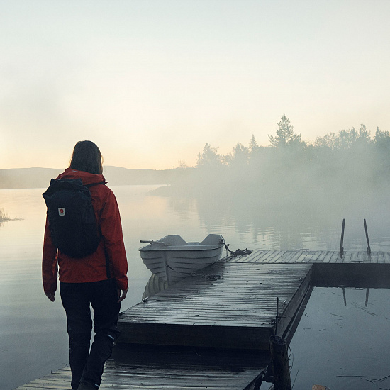 Рюкзак Fjallraven Ulvo Rolltop 30 Red Gold - Фото 16 большая