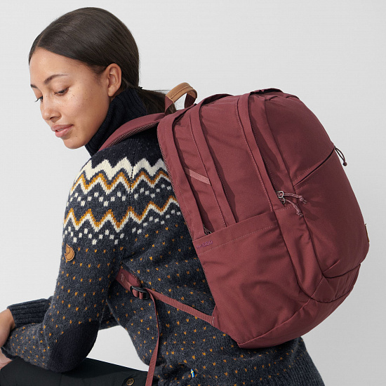 Рюкзак Fjallraven Raven 28 Navy - Фото 6 большая