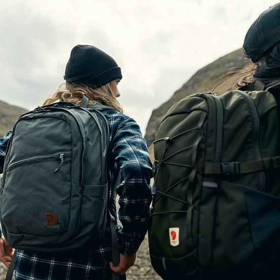 Рюкзак Fjallraven Raven 28 Navy - Фото 9 большая