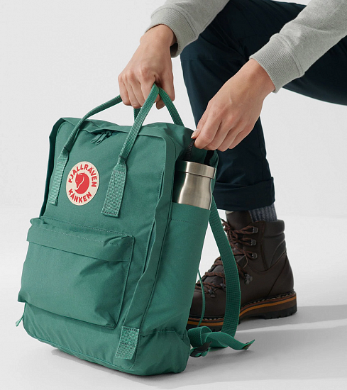 Рюкзак Fjallraven Kanken Terracotta Brown - Фото 7 большая