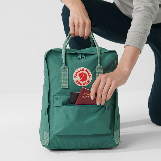 Рюкзак Fjallraven Kanken Terracotta Brown - Фото 8 большая