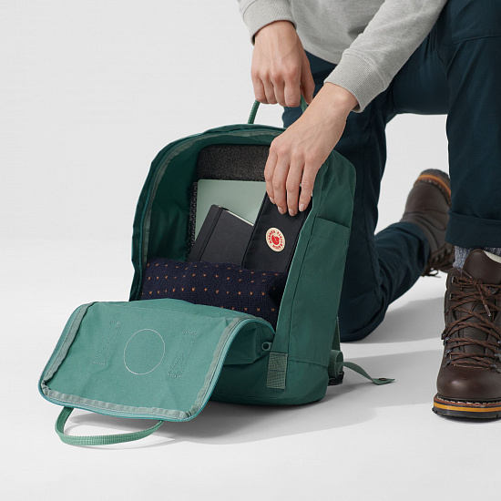 Рюкзак Fjallraven Kanken Terracotta Brown - Фото 9 большая