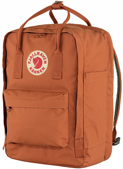 Рюкзак Fjallraven Kanken Laptop 15" Terracotta Brown - Фото 3 большая