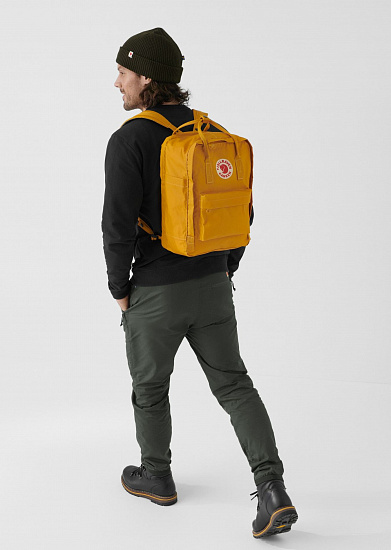 Рюкзак Fjallraven Kanken Laptop 15" Terracotta Brown - Фото 4 большая