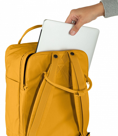 Рюкзак Fjallraven Kanken Laptop 15" Terracotta Brown - Фото 6 большая