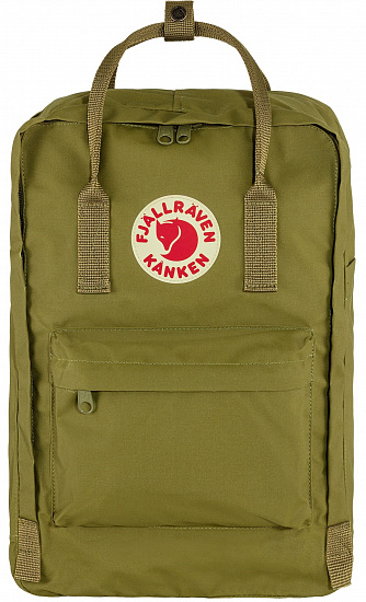 Рюкзак Fjallraven Kanken Laptop 15" Foliage Green - Фото 1 большая