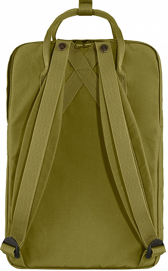 Рюкзак Fjallraven Kanken Laptop 15" Foliage Green - Фото 2 большая