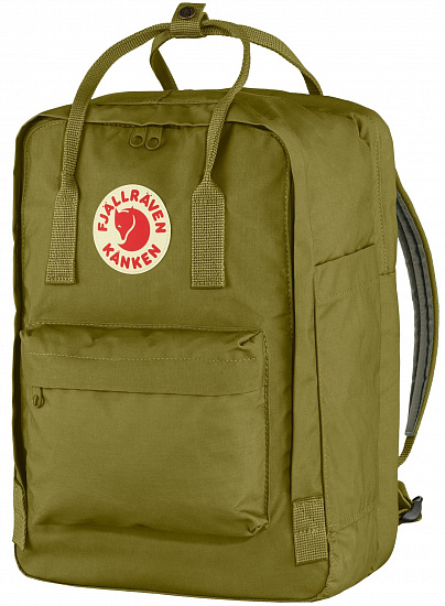 Рюкзак Fjallraven Kanken Laptop 15" Foliage Green - Фото 3 большая