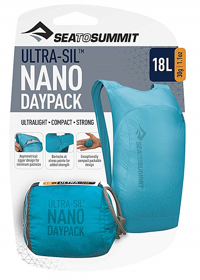 Рюкзак Sea to Summit Ultra-Sil Nano Day Pack Red - Фото 6 большая