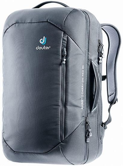 Рюкзак Deuter Aviant Carry On Pro 36 Black - Фото 1 большая