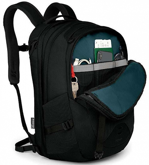 Рюкзак женский Osprey Nova Black - Фото 7 большая