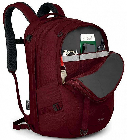 Рюкзак женский Osprey Nova Red Herring - Фото 7 большая