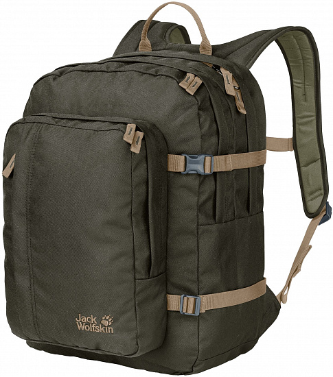 Рюкзак Jack Wolfskin Berkeley Dark Moss - Фото 1 большая