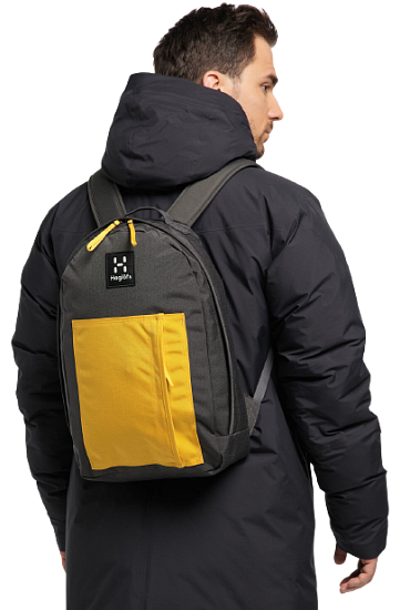 Рюкзак Haglofs Floda Magnetite/Pumpkin Yellow - Фото 9 большая
