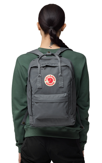 Рюкзак Fjallraven Kanken Laptop 15" Black - Фото 5 большая