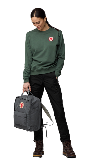 Рюкзак Fjallraven Kanken Laptop 15" Black - Фото 6 большая