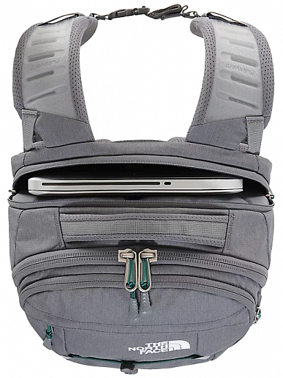 Рюкзак The North Face Borealis Zinc Grey Dark Heather/Evergreen - Фото 6 большая